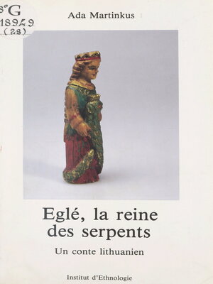 cover image of Eglé, la reine des serpents